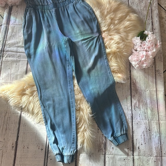 Juicy Couture Soft Denim Romper Size Large - Picture 5 of 8